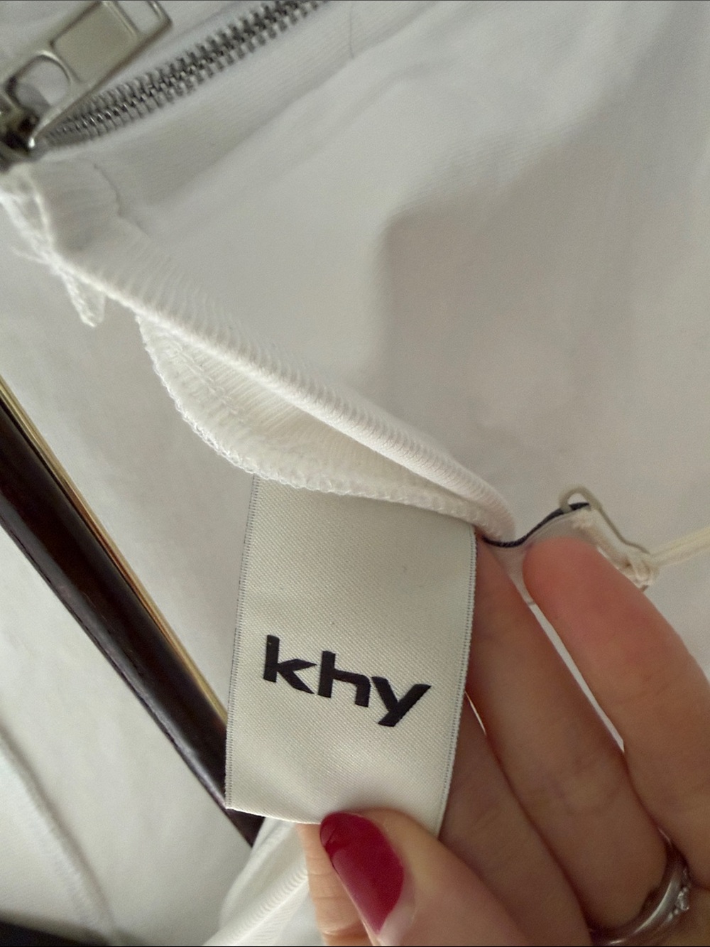 KHY by Kylie Jenner off shoulder top- NWT - Picture 4 of 6
